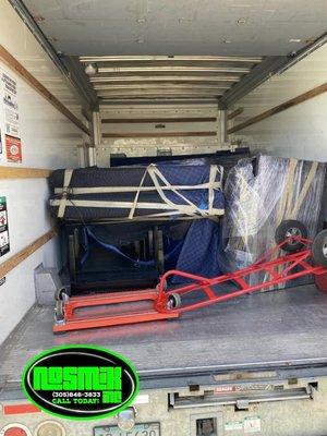 Heavy items are welcomed but come at a extra price. We move it all from Pool Tables to Pianos call the Pros.