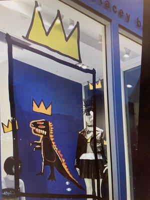 Basquiat mannequins