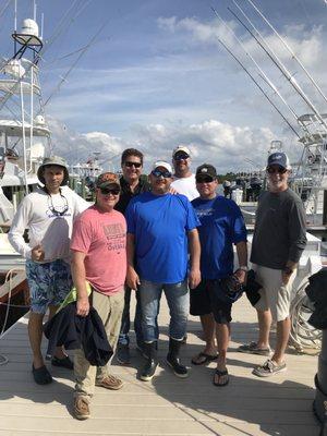 Nothing better than surprising your husband with 5 friends and a day fishing with Tomcat!