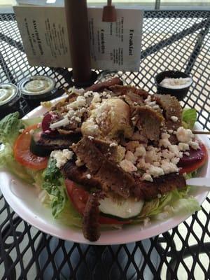 The Gyro Salad is out of this world!!!