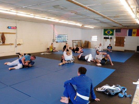 Open Mats every Sunday 2-4pm and Wednesday 12-1. All affiliations welcome!