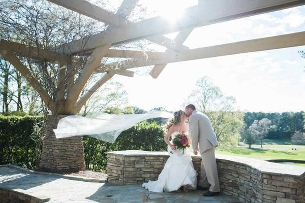 Lovely spring wedding