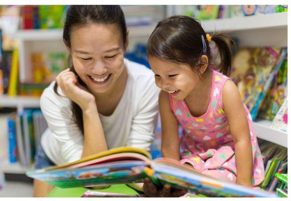 family reading