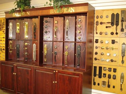 Baldwin Decorative Hardware Display