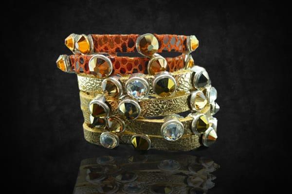 Edgy "Rockstar" bracelets by HEET.