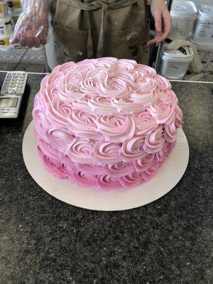 Strawberry cake