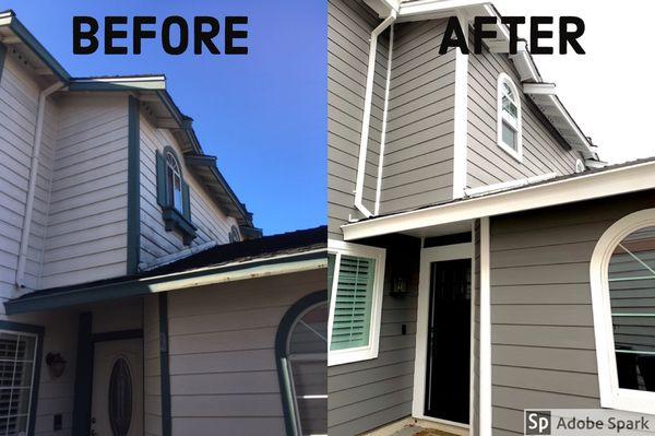 Exterior Home Remodel In San Ramon