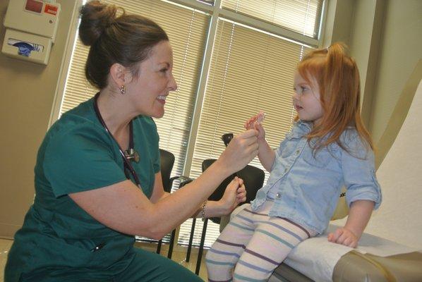 Yes, We can See Your Children Too! 
 Walk-in Pediatric Urgent Care