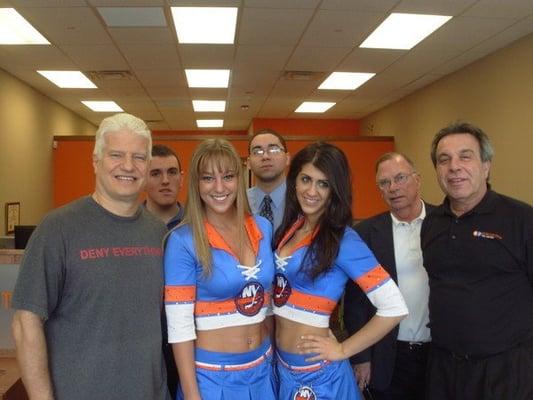 Food Drive with NYIslanders