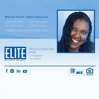 Martine Pesch - Elite Realtors of New Jersey