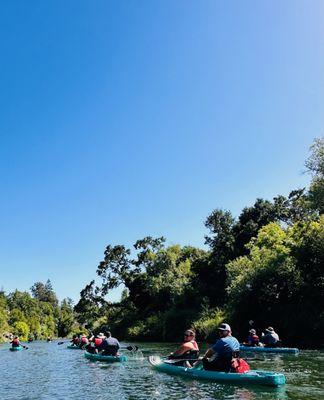 Milliken Creek is a 4 mile round-trip from Downtown Napa, Main Street dock