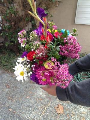 2 Bunches of Flowers $5 each!