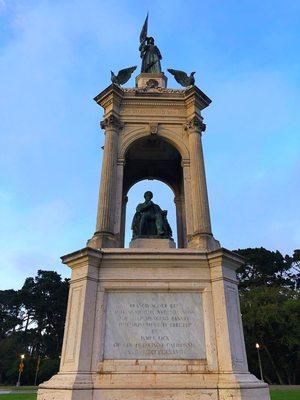 Francis Scott Key Monument in Golden Gate Park