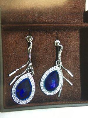 Tear Drop earrings made of 14k gold diamonds and checkerboard color stones. 
 Style#R2001-A