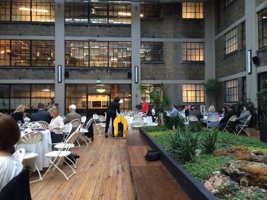 Inside the atrium at the YMCA Celebration