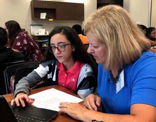 Tutoring at Super Teens Club