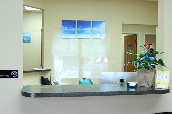 L&D Medical Center Check-in Area