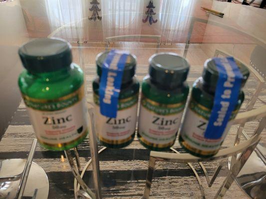 ZINC, does a body good!