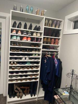 Master closet