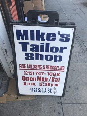 Mike's Tailor Shop