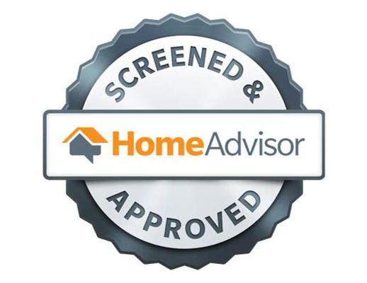 We are Homeadvisor screened and approved