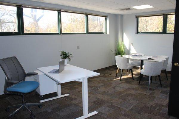 Larger private offices for 3 or more people