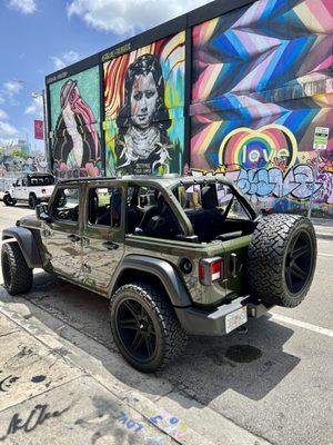 Green Jeep