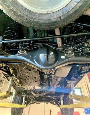 Undercarriage coating