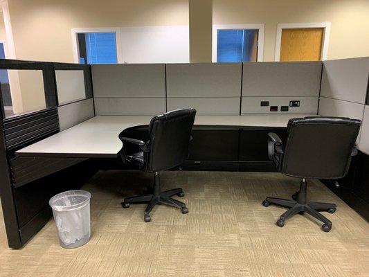 Individual cubicle spaces