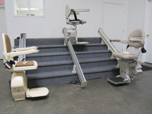 Stair Lift Display. Try Before You Buy.