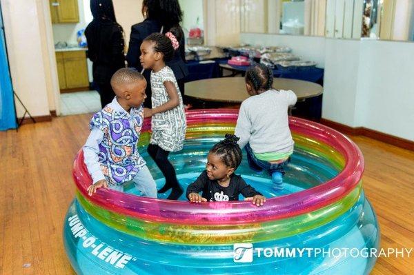 Our toddler ball pit