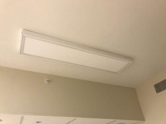 Surface mount LED in medical office