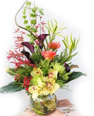 Stunning Hawaii Tropical Arrangements.