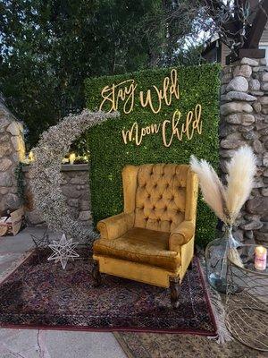 Stay Wild moon child baby shower