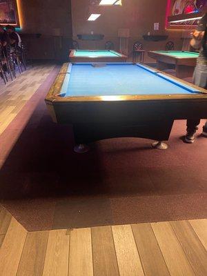 Pool table