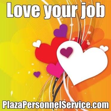 Plaza Personnel Service, A Permanent Placement Employment Agency.  Helping folks finding a job to love!