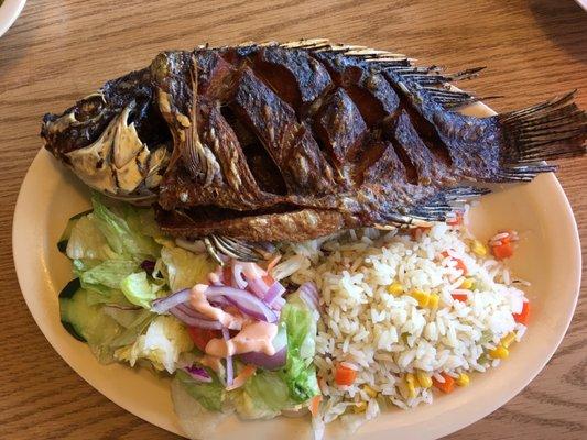 Mojarra / Fried fish plate