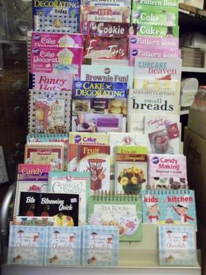 We have a large  selection of idea books which will help inspire the most beautiful confectionery delights.