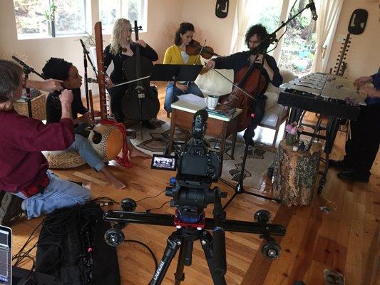 Behind the Scenes of a NPR Tiny Desk shoot