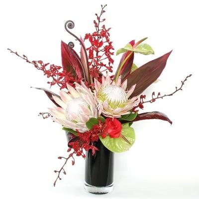 Unbelievably gorgeous Hawaiian Tropical Flower Arrangements.