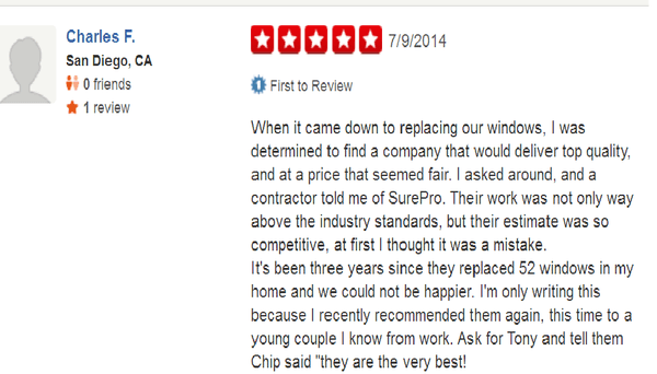 Yet another 5 star review that has been filtered out by yelp.....