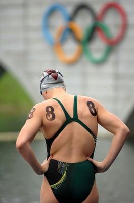 Open water swimming is now an Olympic sport