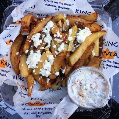 Greek fries. Follow feedmefantastic on Instagram for more tasty photos  https://www.instagram.com/feedmefantastic/