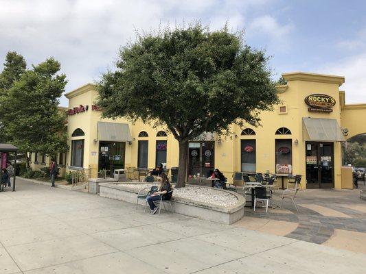 Front plaza view