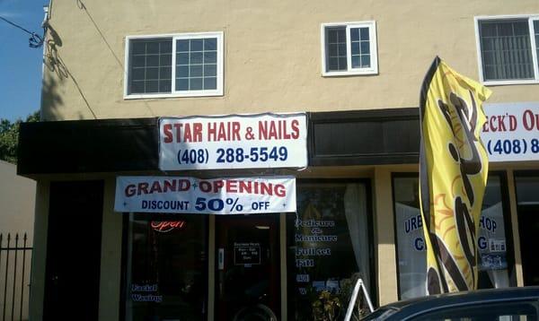 Star Hair and Nails