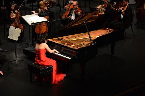 Concerto Finals with Orchestra - every other year - next one is April 2, 2017 at 2 PM at The McCallum Theater