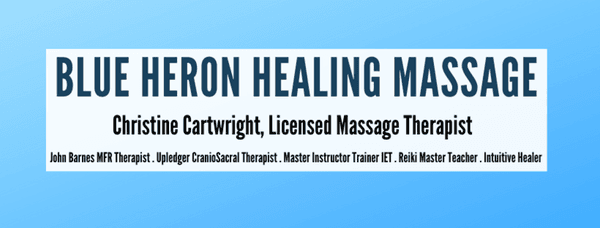 Blue Heron Healing Massage