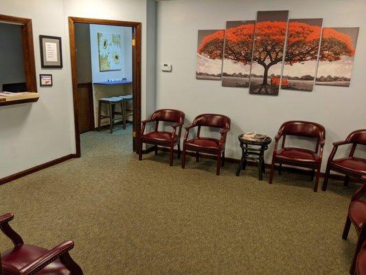 DC Wellness reception area