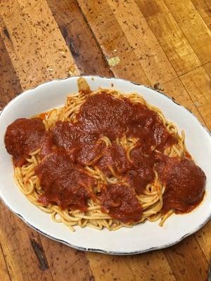 Spaghetti and Meatballs