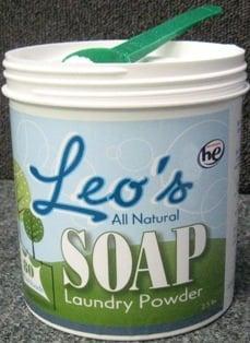 Leo's hypoallergenic laundry detergent